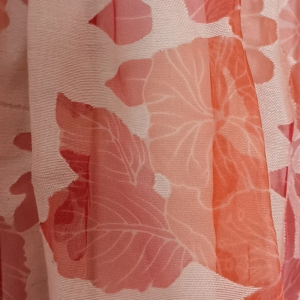 Bonnie Jean Floral Orange and Pink Girls Sundress. Size 10
